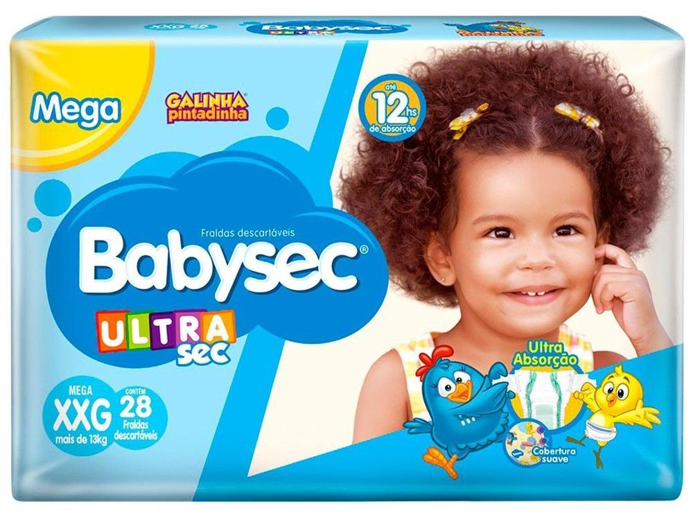 Fralda Babysec Ultrasec Galinha Pintadinha Tam XXG a partir de 13kg 28 Unidades - 17