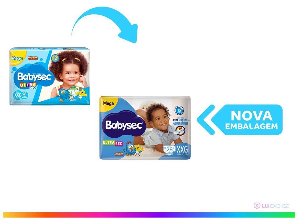Fralda Babysec Ultrasec Galinha Pintadinha Tam XXG a partir de 13kg 28 Unidades - 3