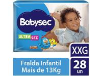 Fralda Babysec Ultrasec Galinha Pintadinha Tam XXG a partir de 13kg 28 Unidades - 2