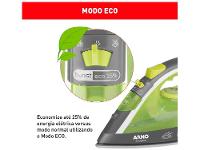 Ferro de Passar Roupa a Vapor e a Seco Arno - 23