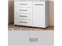 Cômoda 4 Gavetas 1 Porta Demóbile - 9