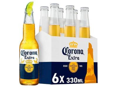 Cerveja Corona Extra Lager 6 Unidades - 330ml