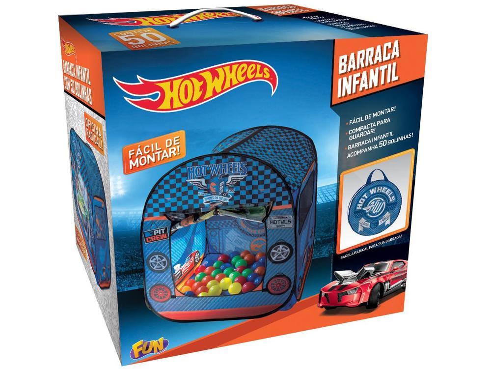 Barraca Infantil Hot Wheels com 50 Bolinhas - 5