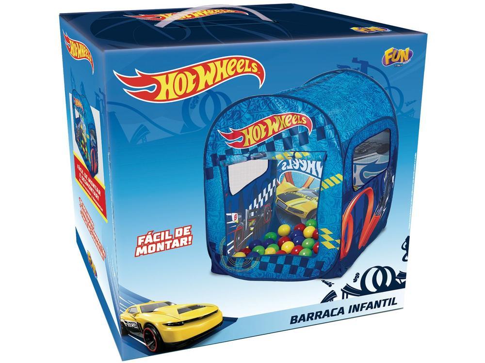 Barraca Infantil Hot Wheels com 50 Bolinhas - 6
