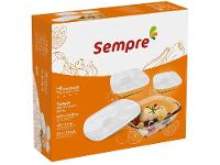 Conjunto de Assadeiras de Vidro Sempre - 14