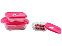 Conjunto de Assadeiras de Vidro Sempre - 1