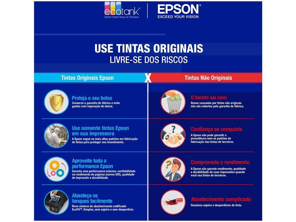 Garrafa de Tinta Epson T664320 Magenta Original - 3