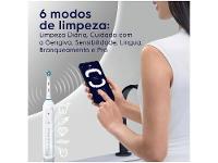 Escova de Dente Elétrica Recarregável Oral-B Genius X com Estojo de Viagem com Refil - 8