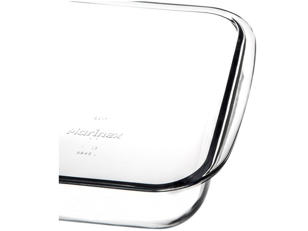 Conjunto de Assadeiras Marinex Quadrado de Vidro 2 Peças Com Alça 15220200943957 - 5