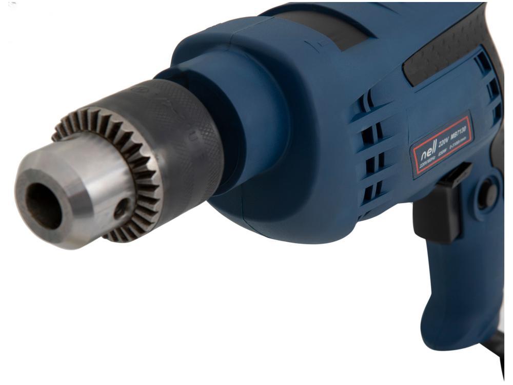 Furadeira de Impacto Nell 650W Velocidade Variável e Reversível 1/2” com Maleta 27 Peças MB7130 - 5