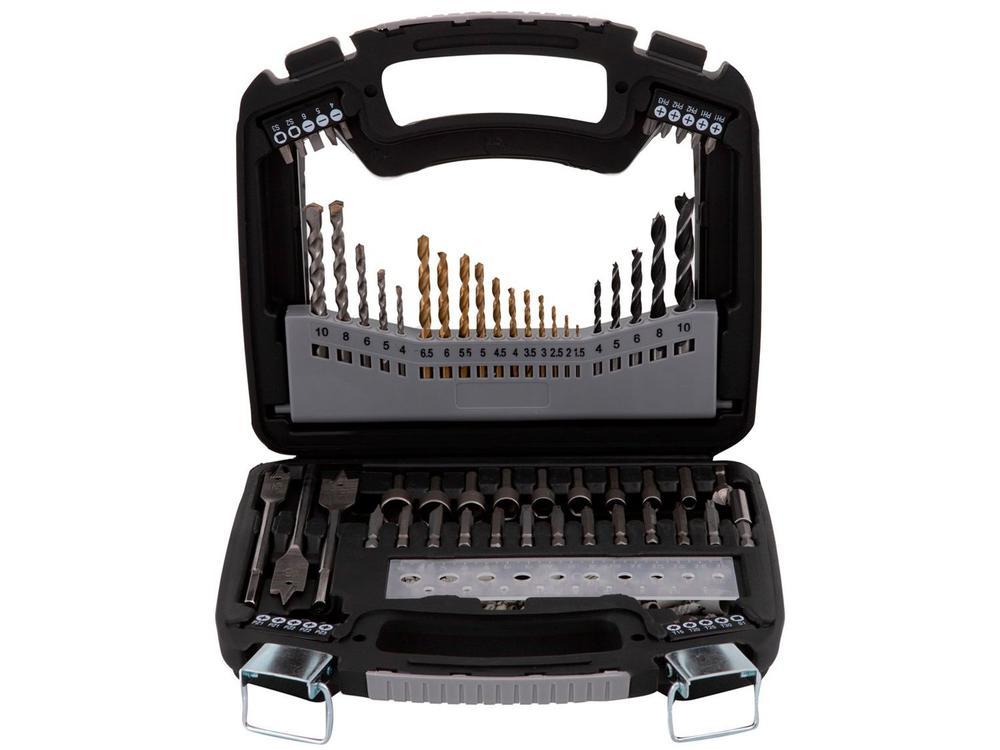 Jogo de Brocas Nell 128 Peças XWT0129A com Maleta - 1