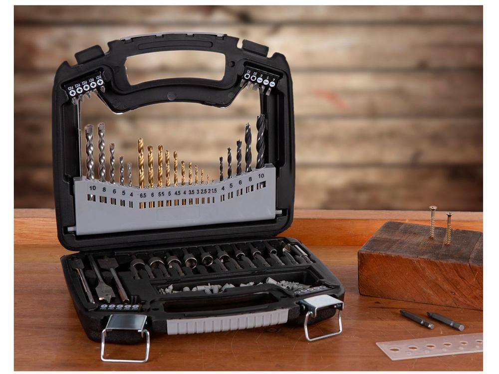 Jogo de Brocas Nell 128 Peças XWT0129A com Maleta - 3