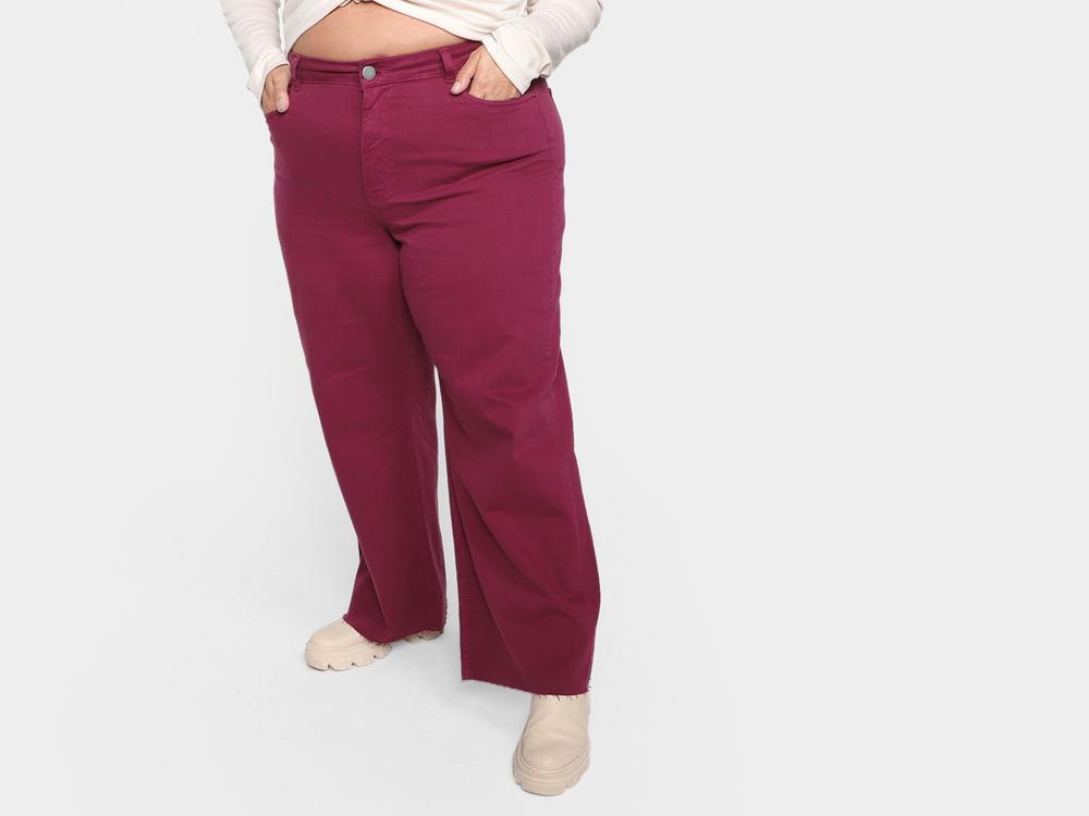 Calça Jeans Vista Magalu Wide Leg Maravilhosa - 3