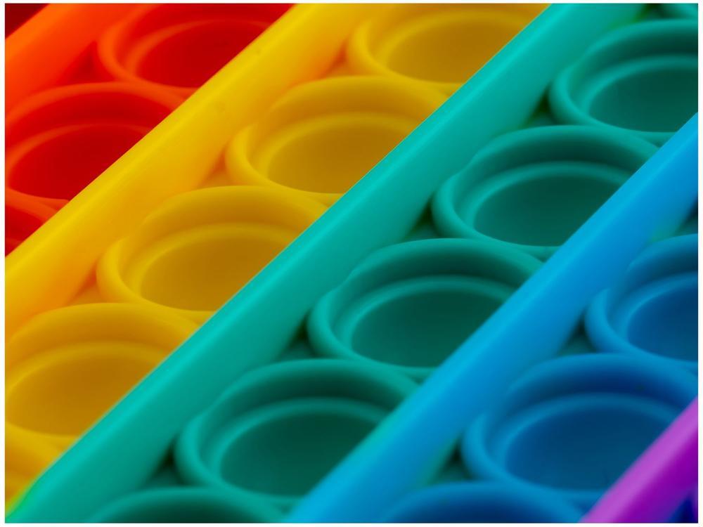 Pop It Fidget Toys Shiny Toys 2 Peças - 7