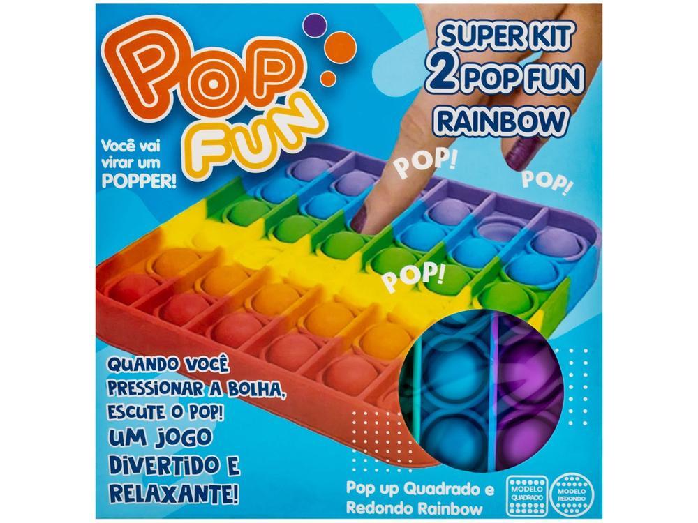 Pop It Fidget Toys Shiny Toys 2 Peças - 8