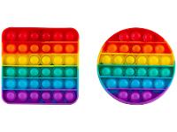 Pop It Fidget Toys Shiny Toys 2 Peças - 1