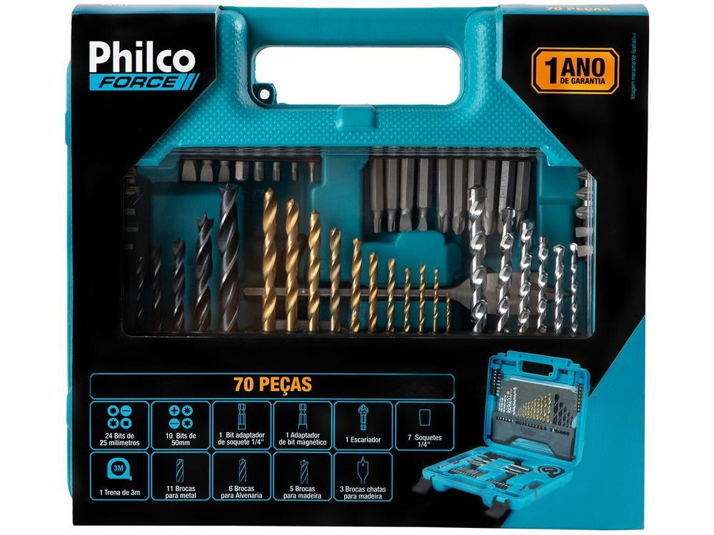 Kit Ferramentas Philco 70 Peças PKF01 - 7