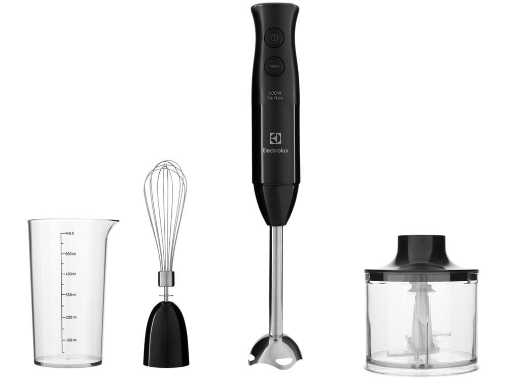 Mixer Electrolux 3 em 1 Preto com Haste em Aço Inox 600W EIB20 - 16