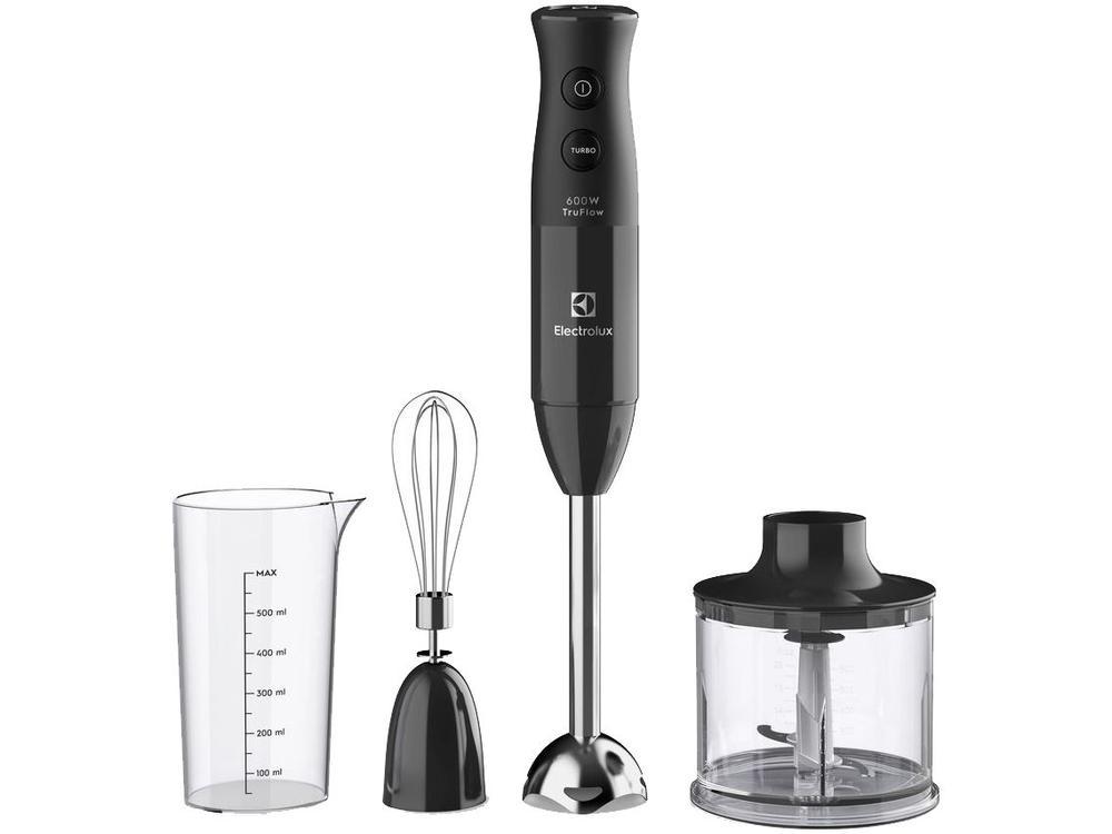 Mixer Electrolux 3 em 1 Preto com Haste em Aço Inox 600W EIB20 - 1