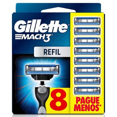 Carga para Aparelho de Barbear Gillette Mach3