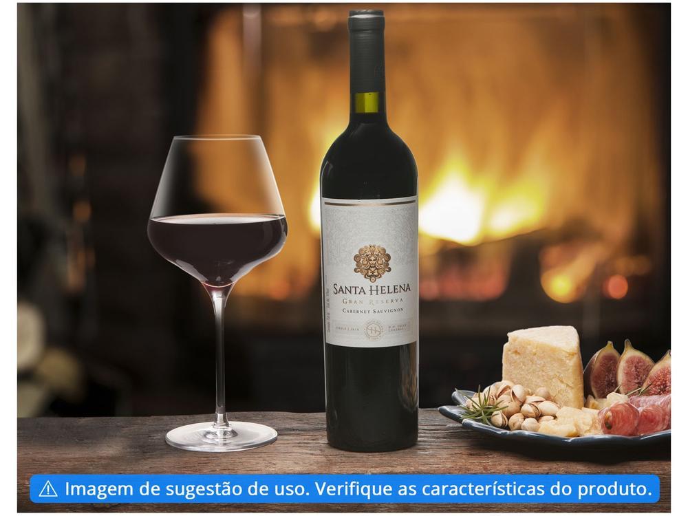Vinho Tinto Seco Santa Helena Gran Reserva Cabernet Sauvignon 2018 750ml - 5