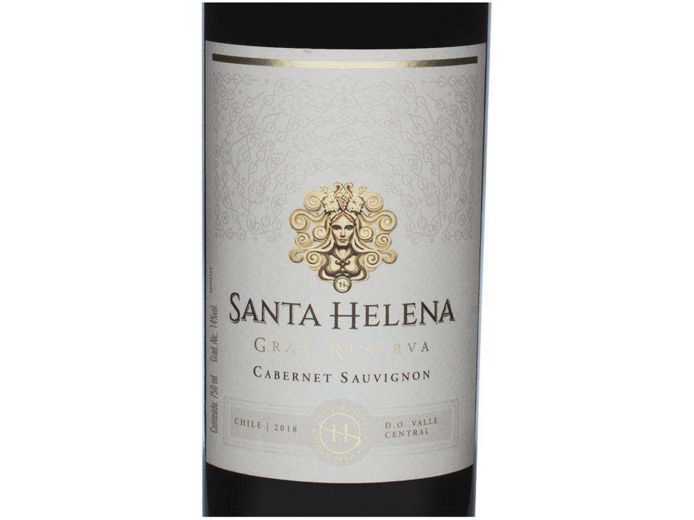 Vinho Tinto Seco Santa Helena Gran Reserva Cabernet Sauvignon 2018 750ml - 8