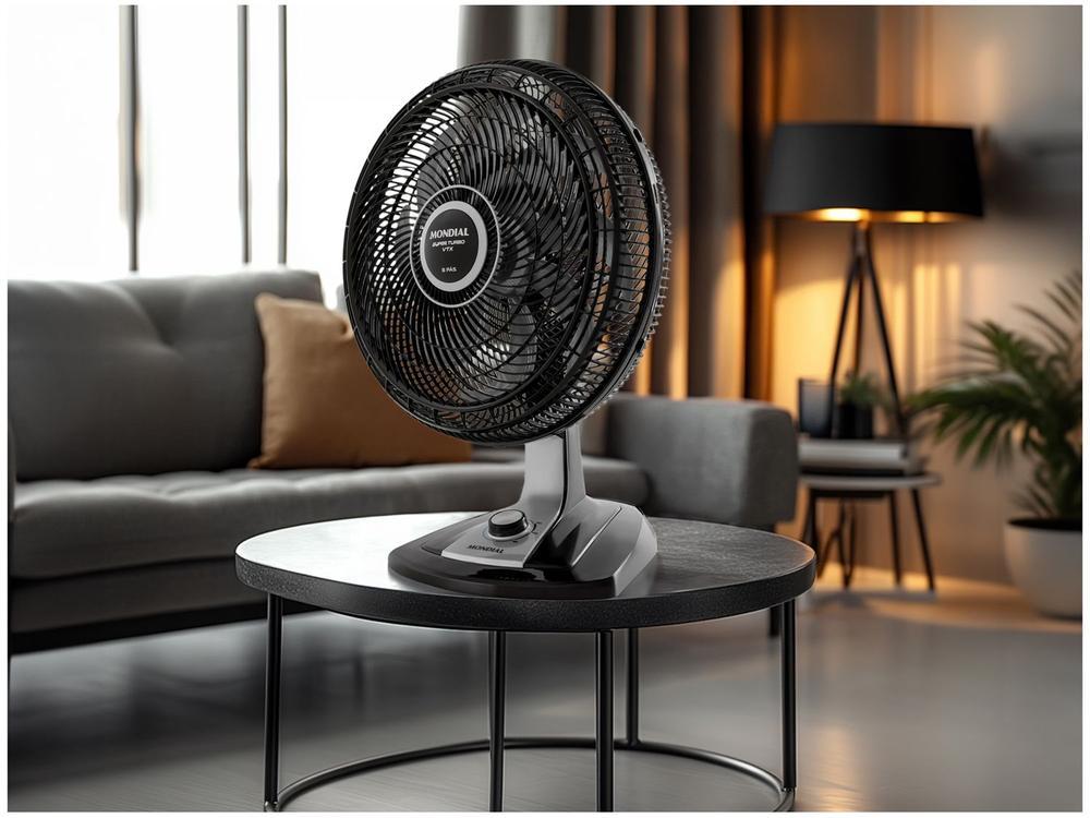 Ventilador de Mesa Mondial VTX-40-8P Turbo 40cm 3 Velocidades - 7