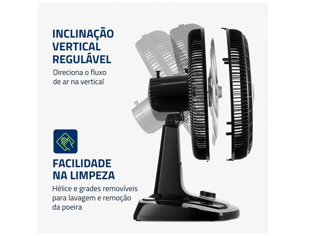 Ventilador de Mesa Mondial VTX-40-8P Turbo 40cm 3 Velocidades - 4