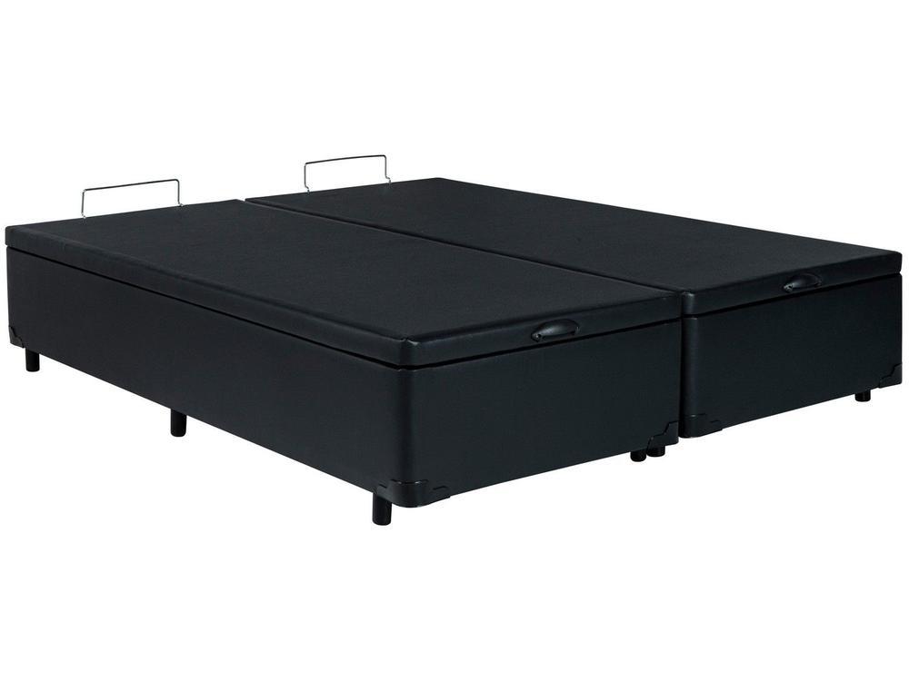 Base Cama Box Queen V-Joy Bipartido com Baú 38x158x198cm Bravus - 4