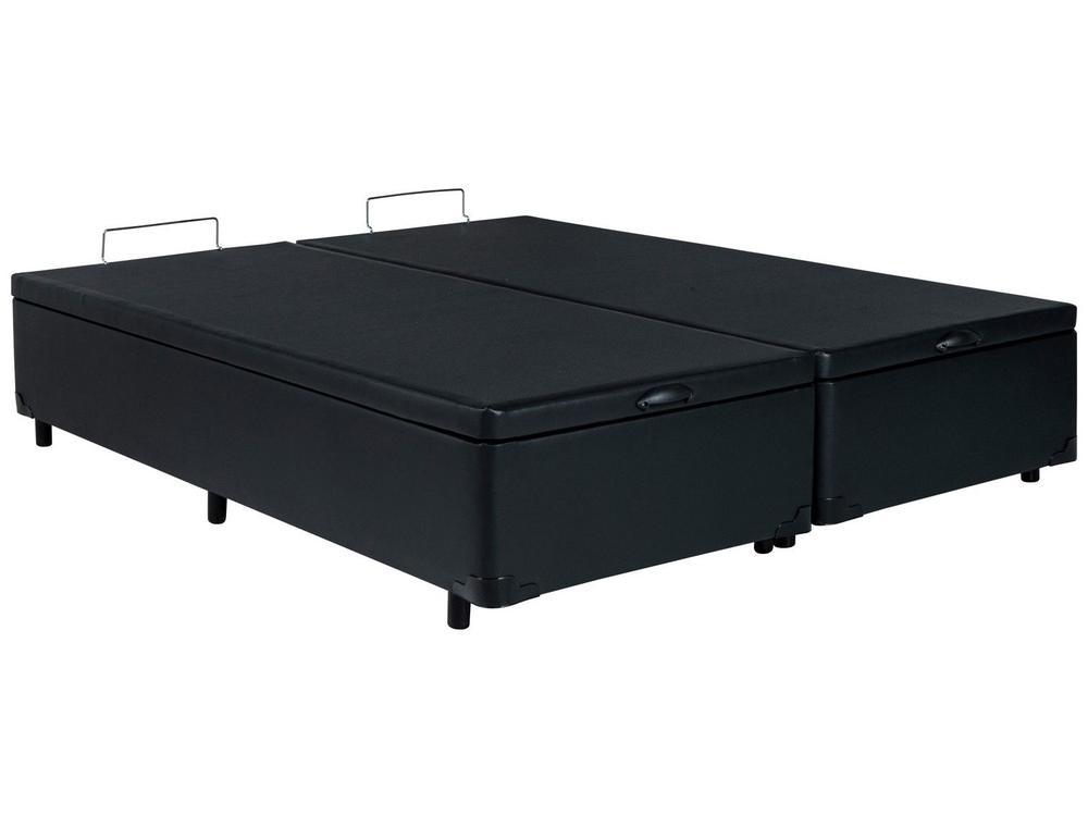 Base Cama Box Queen V-Joy Bipartido com Baú 38x158x198cm Bravus - 3