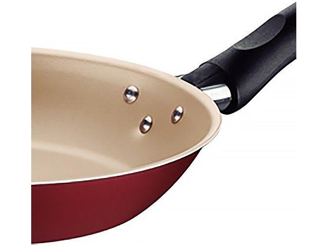 Frigideira Antiaderente Tramontina de Alumínio Turin 20260718 Vermelho 18cm - 5