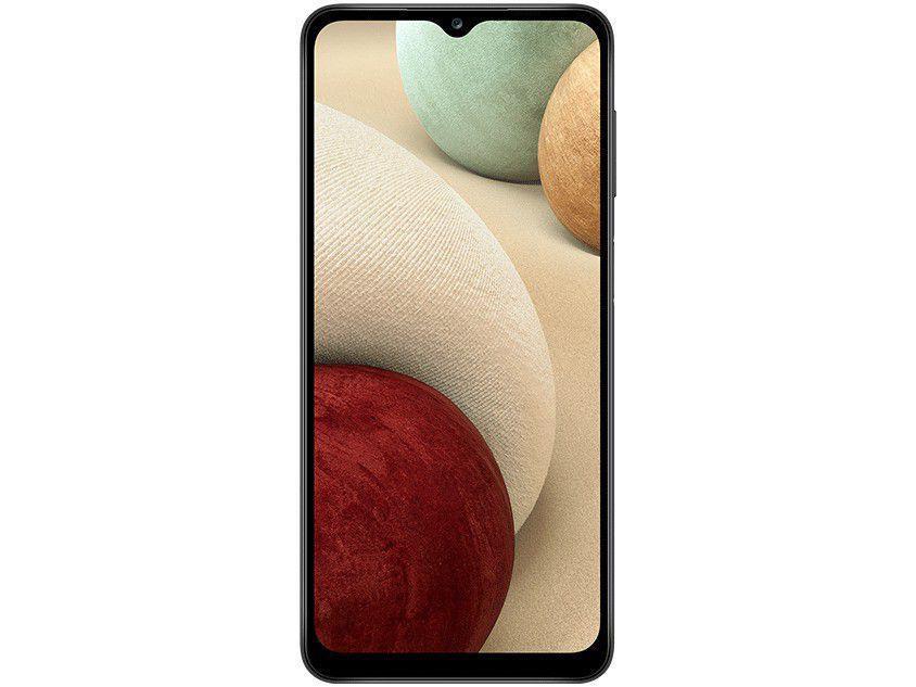 Smartphone Samsung Galaxy A12 64GB Preto 4G - 6