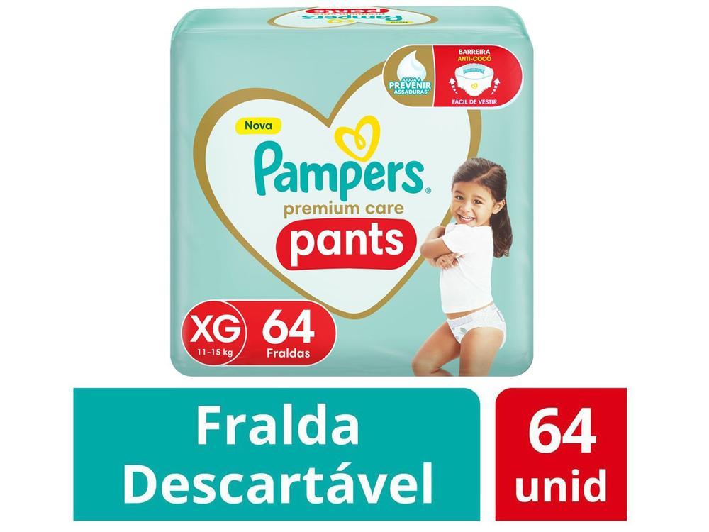 Fralda Pampers Premium Care Pants Calça Tam. XG - 11