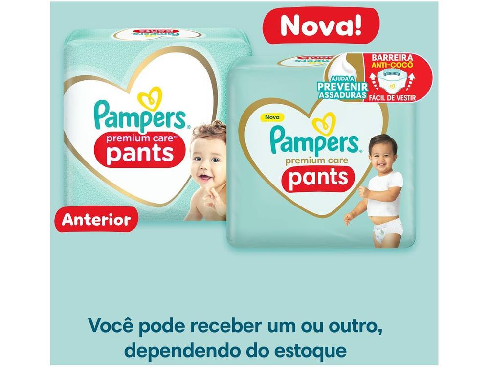 Fralda Pampers Premium Care Pants Calça Tam. XG - 17