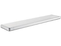 Prateleira para Banheiro Metal Cromado e Vidro - 1