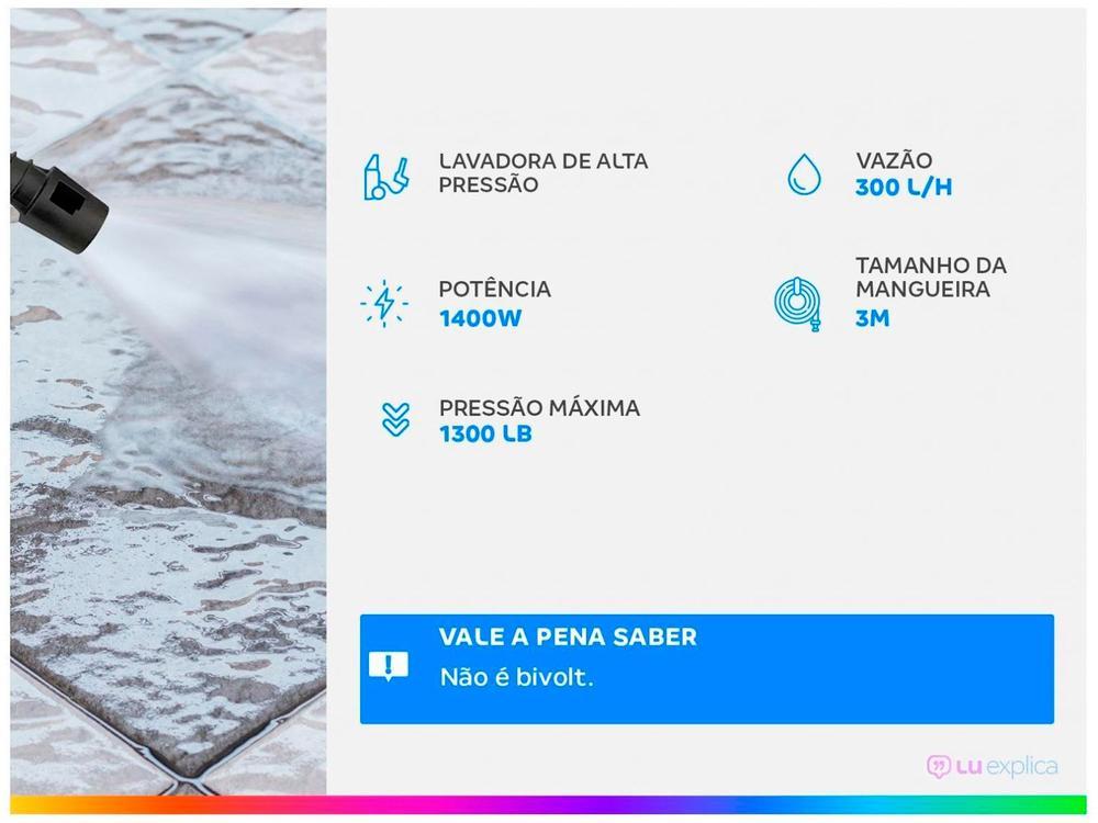 Lavadora de Alta Pressão Wap Ágil 1800 Ultra - 1300 Li - 2