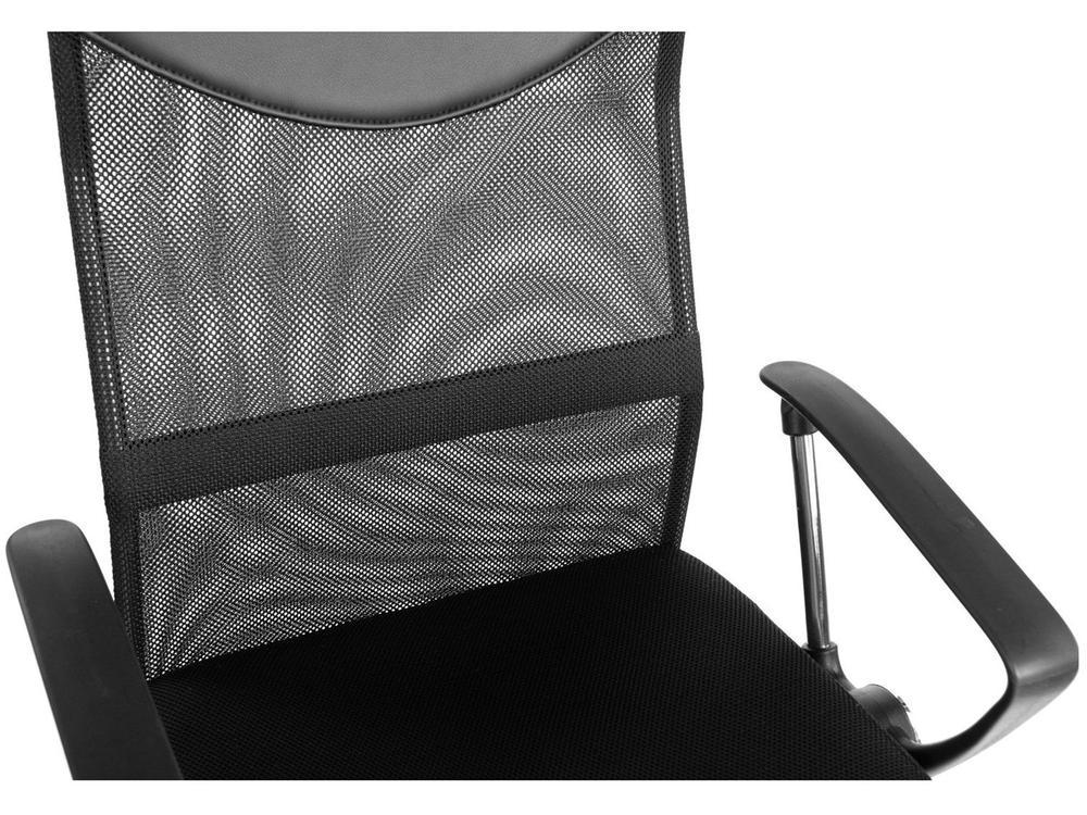 Cadeira de Escritório Presidente Giratória Preta PRE-004 - 8