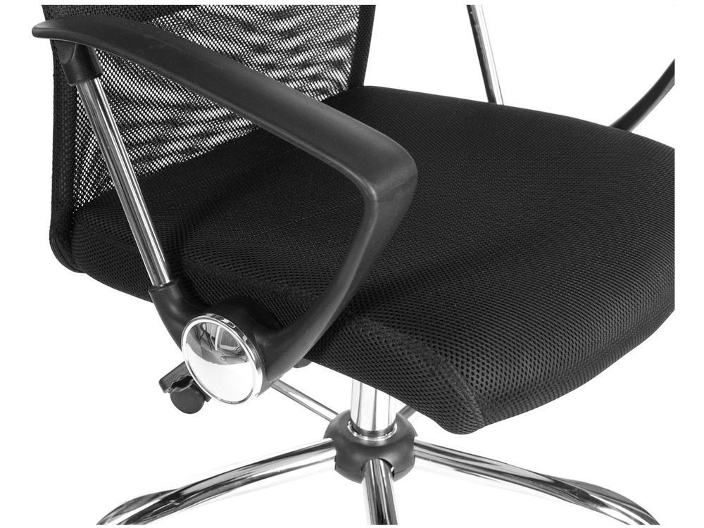 Cadeira de Escritório Presidente Giratória Preta PRE-004 - 9