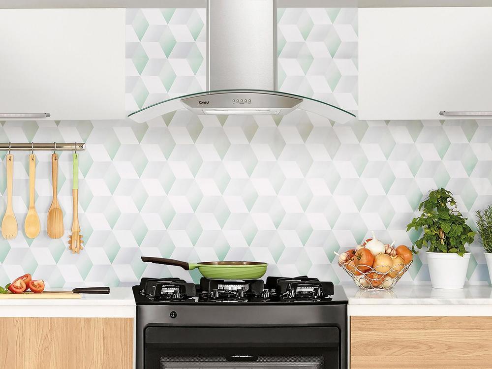 Coifa de Parede Consul 90cm Inox 5 e 6 Bocas - 4