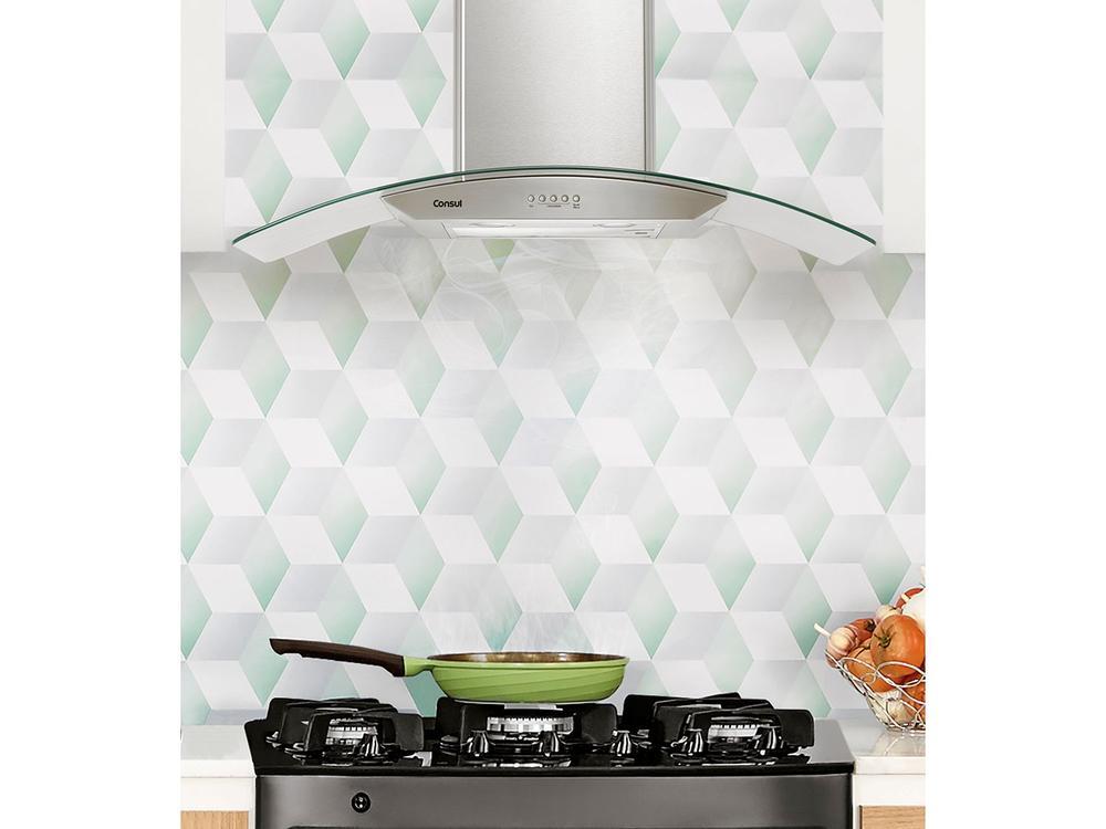 Coifa de Parede Consul 90cm Inox 5 e 6 Bocas - 5