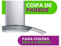 Coifa de Parede Consul 90cm Inox 5 e 6 Bocas - 6