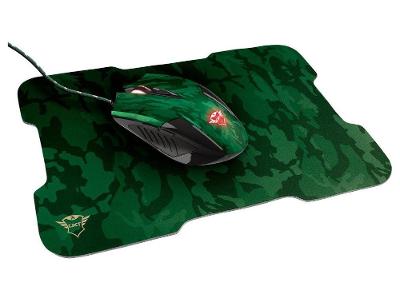 Mouse Gamer Trust Óptico 3200DPI 6 Botões
