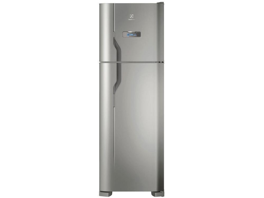 Geladeira/Refrigerador Electrolux Frost Free Inox Duplex Prata 371L DFX41 - 18