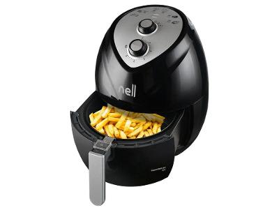 Fritadeira Elétrica sem Óleo/Air Fryer Nell Fit Preto 3,2L com Timer