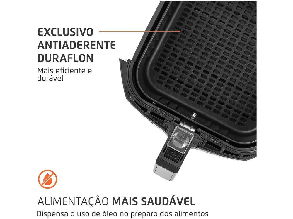 Air Fryer Mondial Family AFN-40-BI Preto e Inox 4L com Timer - 7