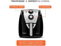 Air Fryer Mondial Family AFN-40-BI Preto e Inox 4L com Timer - 16