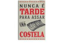 Placa Decorativa MDF Open Bar Costela 30x44cm - 2