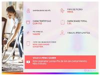 Aspirador de Pó Vertical e Portátil Electrolux Filtro HEPA 1450W Plus STK14 Denim Blue - 9