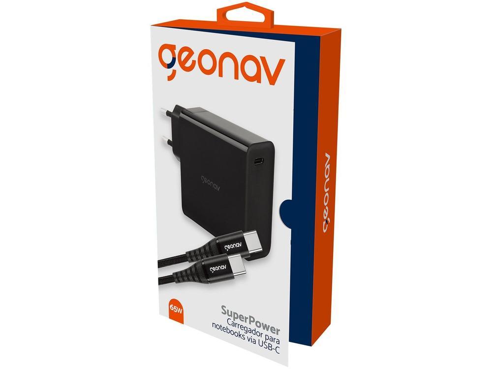 Carregador para Notebook Geonav USB-C 65W - 5