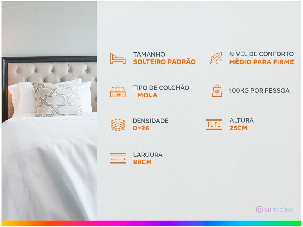 Colchão Solteiro Castor Mola Ensacadas/Pocket - 5